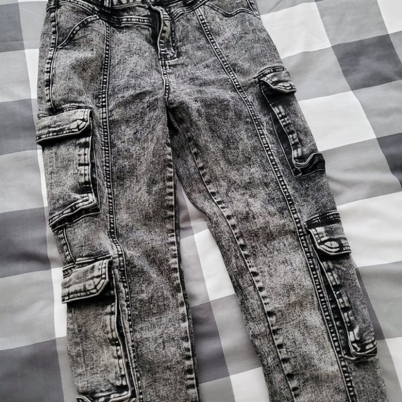 Shein Denim Cargo Pants - Picture 6 of 14